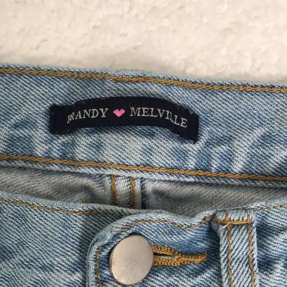 Brandy Melville Destroyed Boyfriend Jeans - Picture 6 of 7